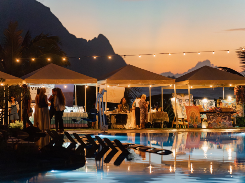 Full Moon Night Market at 1 Hotel Hanalei Bay