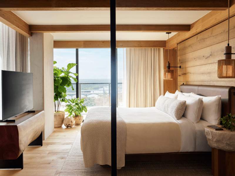  Lake One Bedroom Suite Balcony Bedroom View