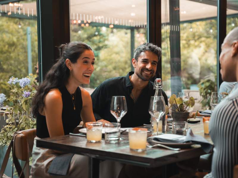 dinner conversation at the osprey