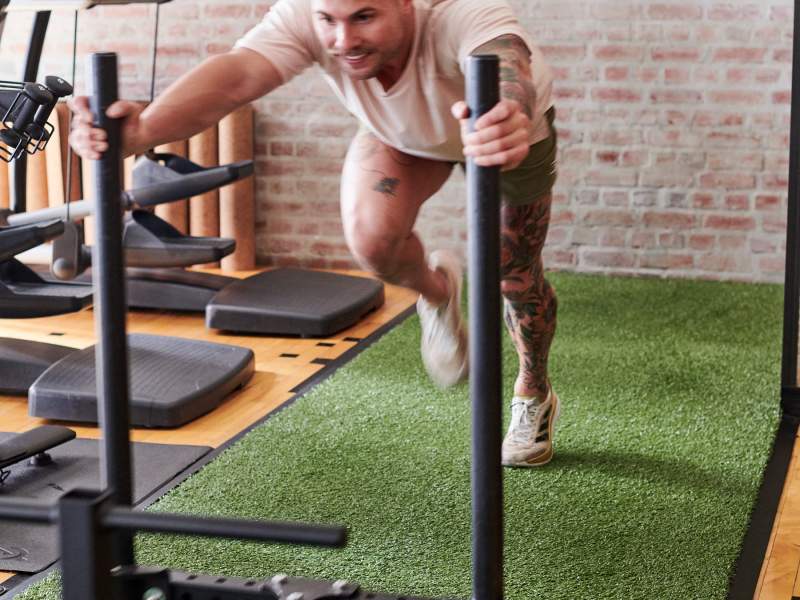 Un entrenamiento intenso