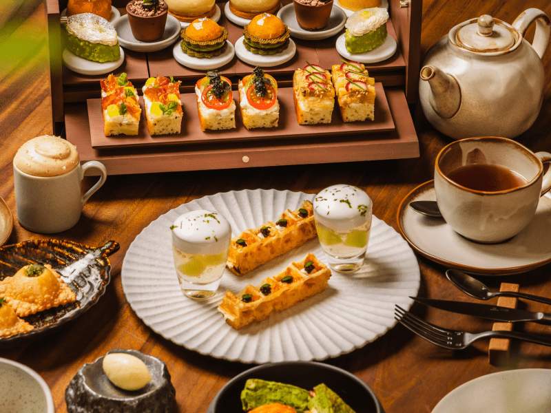 初夏のアフタヌーンティー