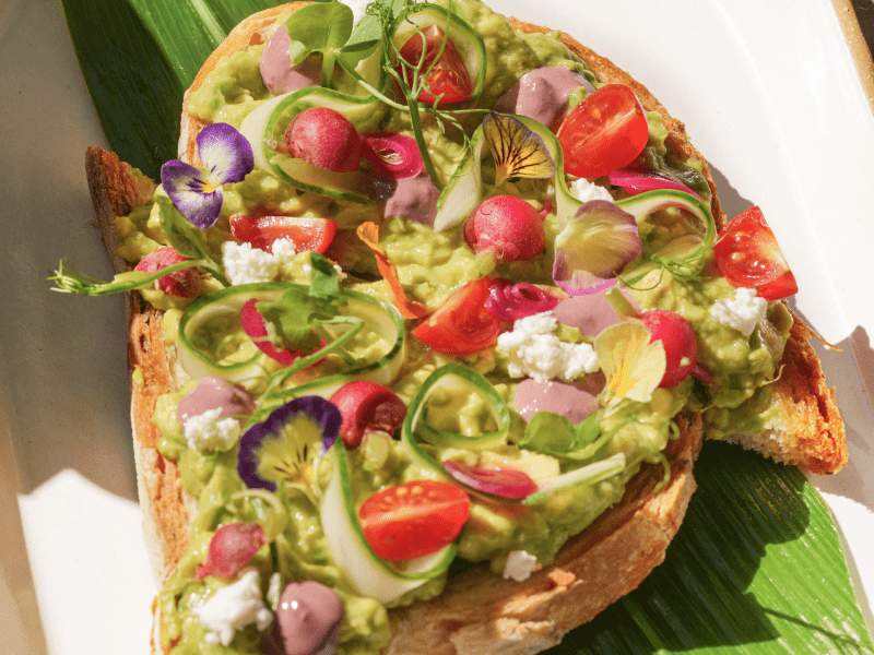 Toast met avocado