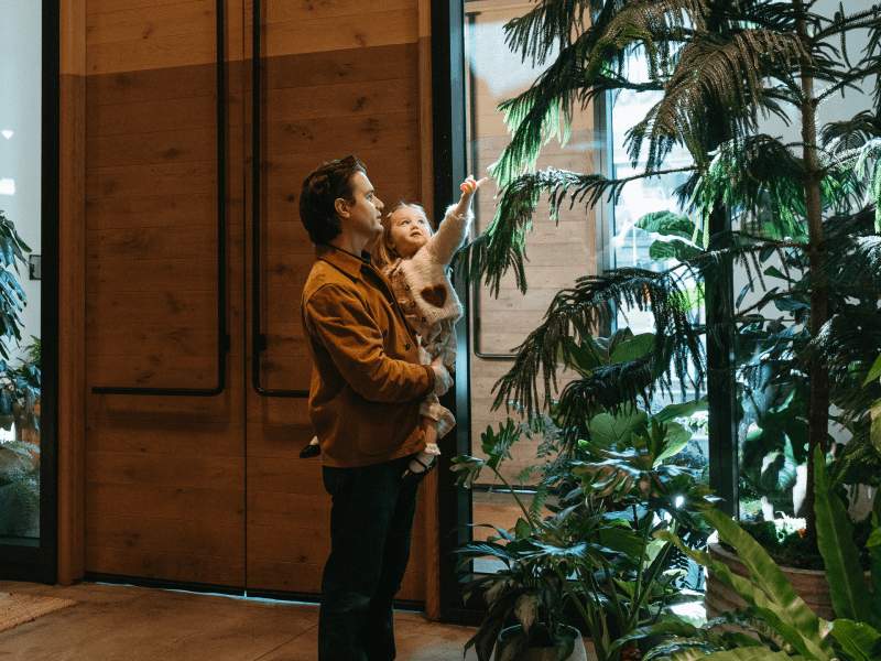 Un père et sa fille