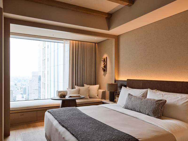 Alcove King Bed Hotel Room | 1 Hotel Tokyo