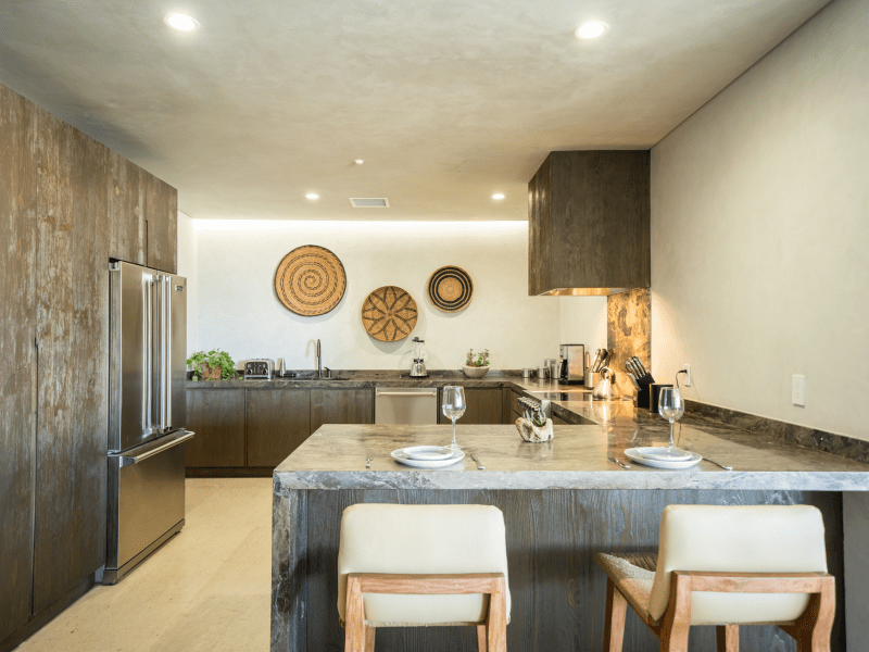 1 Homes Cabo four bedroom ocean looking into kitchen 
