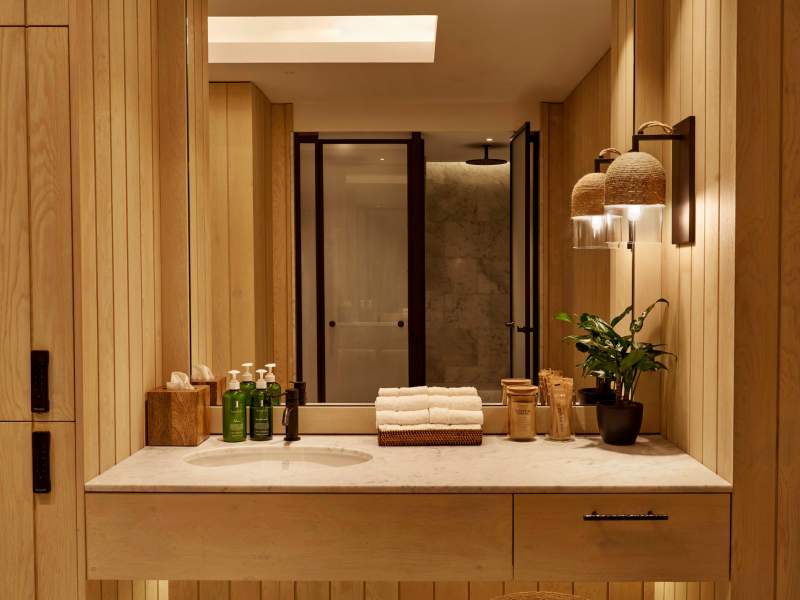 Amenities in Bathroom