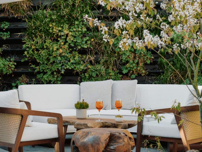 Aperol on the terrace