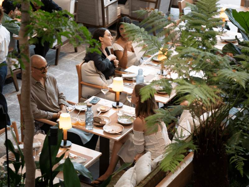 Dîner au restaurant