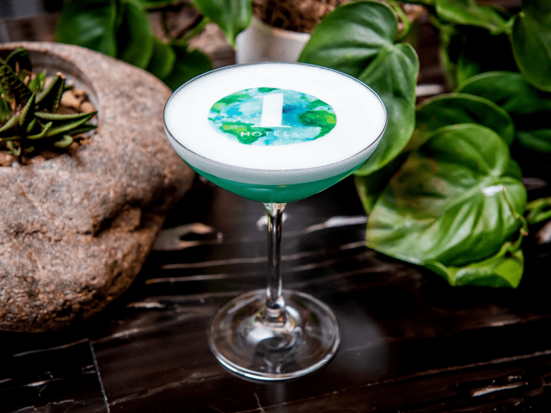 Green 1 Hotels cocktail