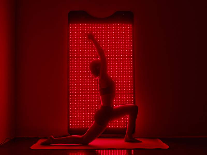 Pannello a luce rossa Higherdose