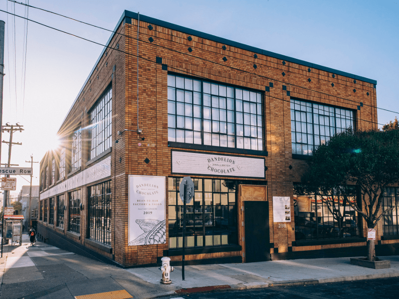 Dandelion chocolate factory