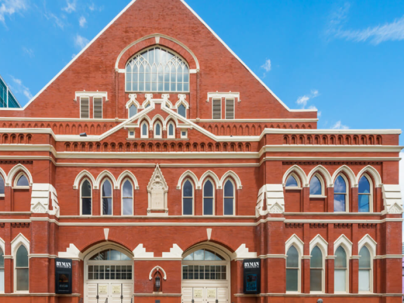 ryman auditorium nashville