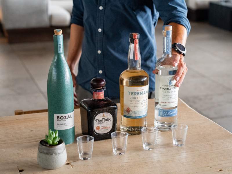 데킬라 & 메스칼 시음