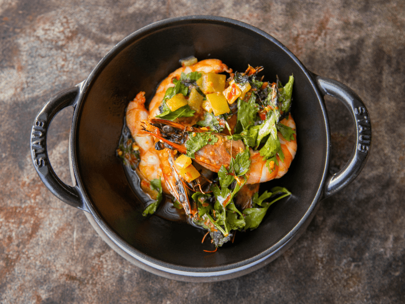 Grilled Kauaʻi Shrimp at 1 Kitchen