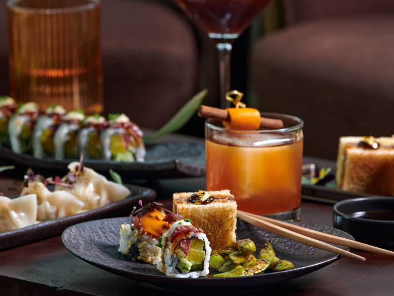 harriet's brooklyn food spread