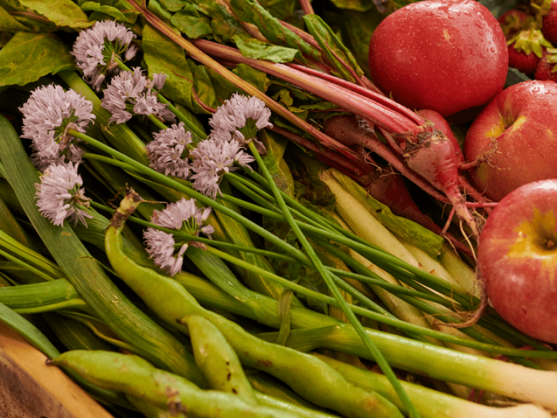 Farm fresh vegetables