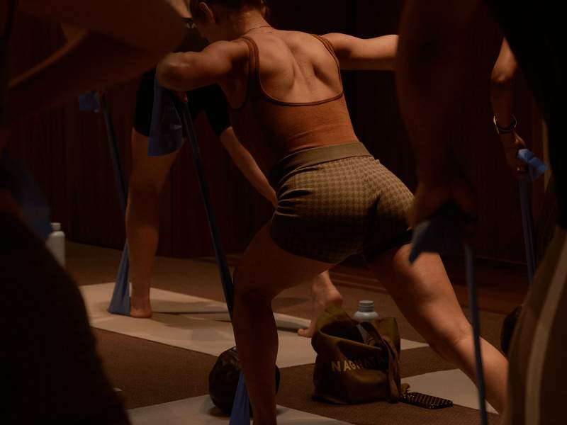 Pilates class