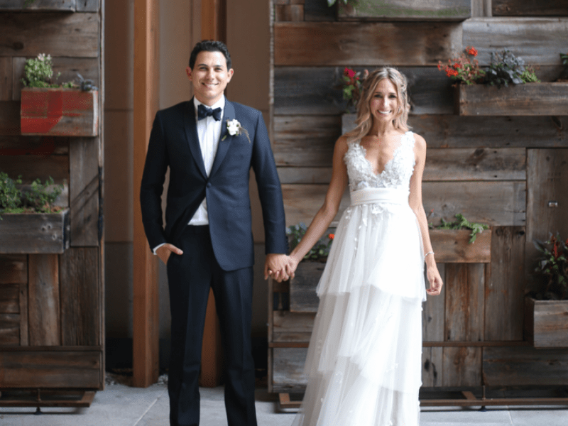 Bride and groom