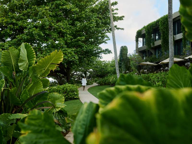 Model Walking on her Wellness Journey