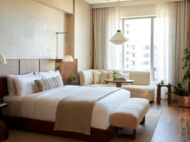 Bedroom in suite