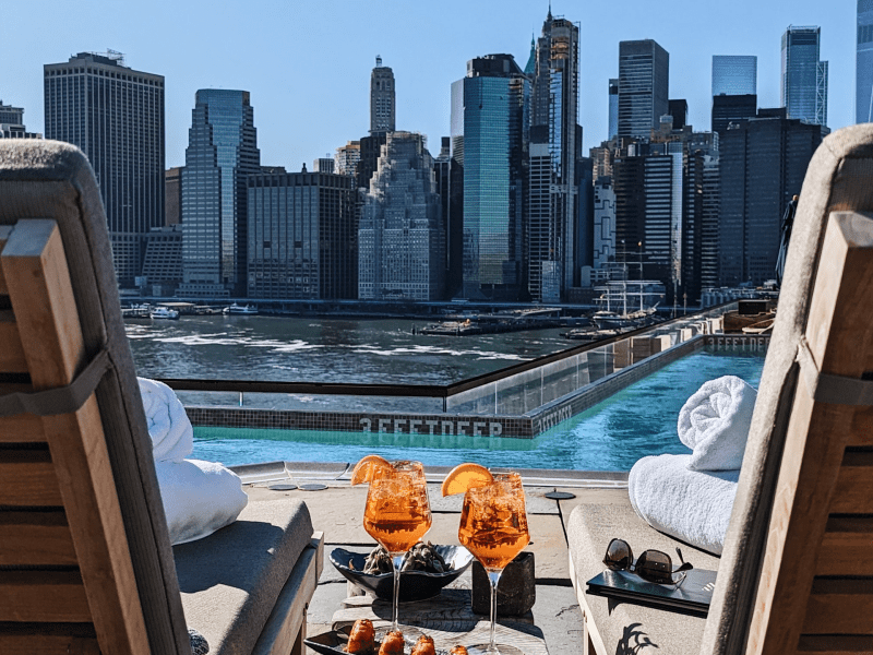 Rooftop Pool and bites