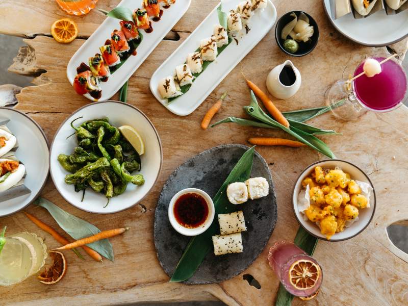 巻き寿司とおかず