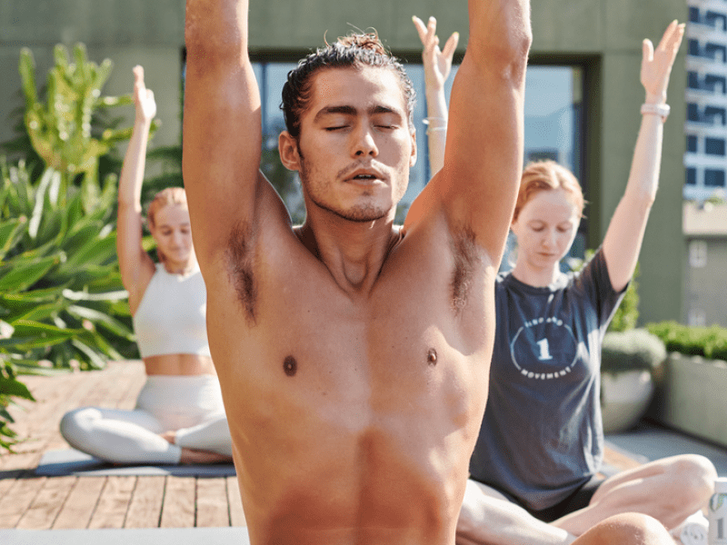 Yoga on the Skydeck