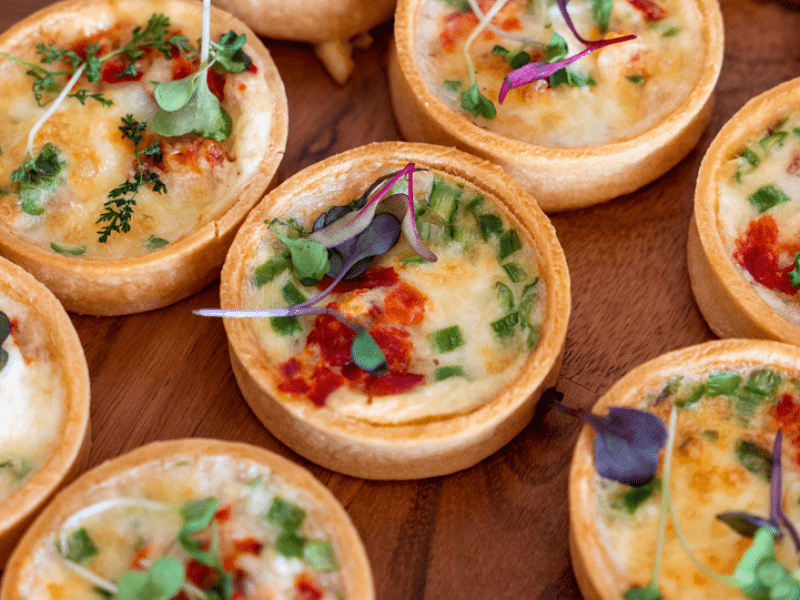 mini quiches