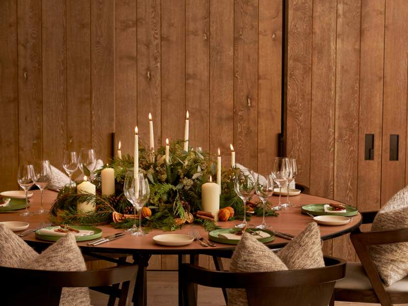 Mayfair event space festive