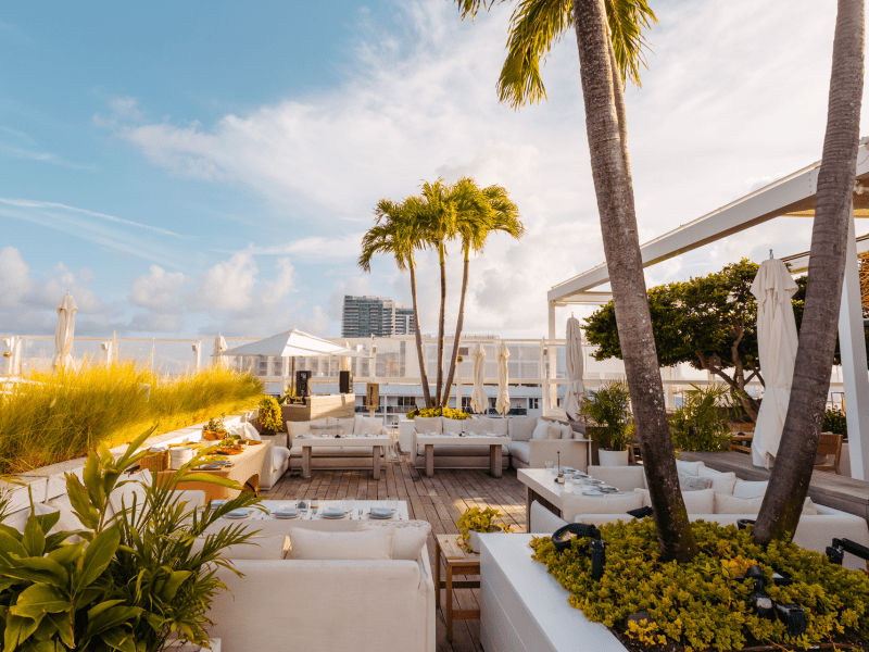 rooftop restaurant