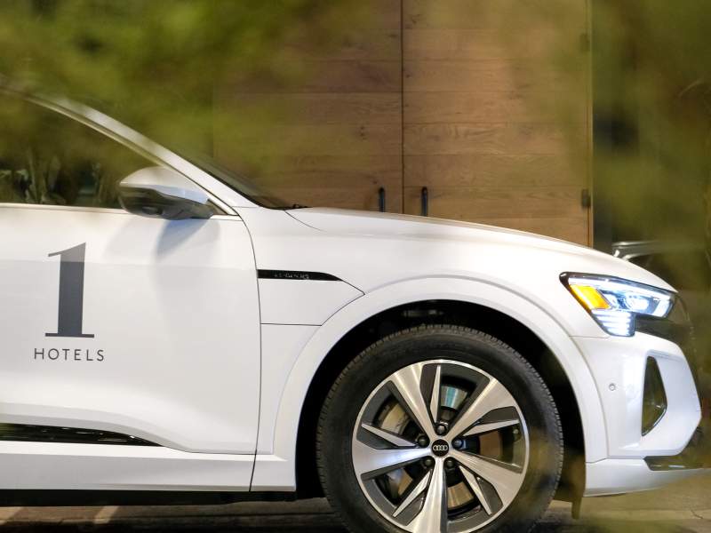 Vue de l'Audi au 1 Hotel