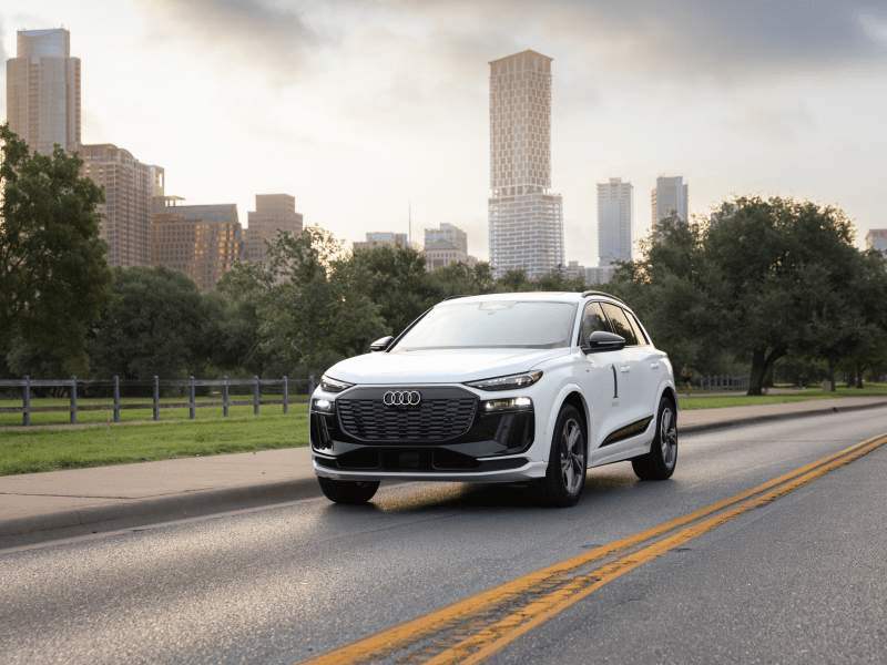Fully electric Audi e-tron