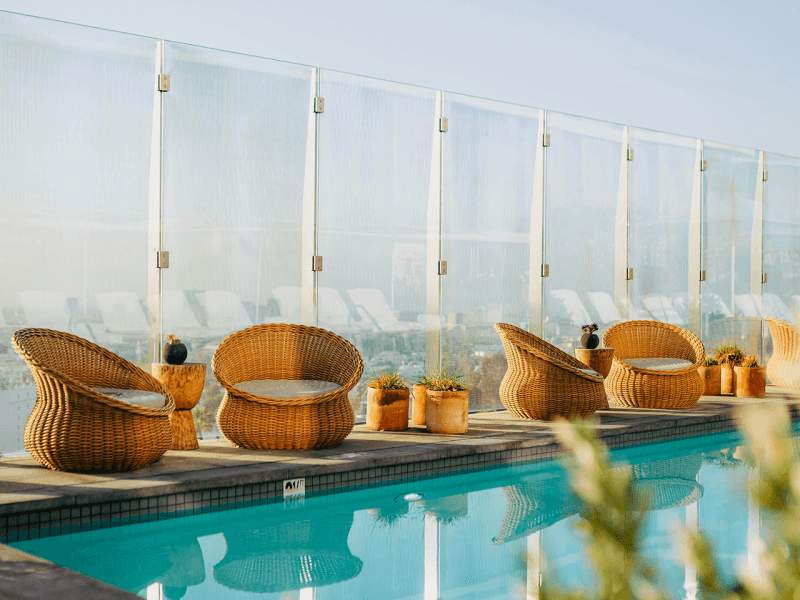 Picture from David Perez of a rooftop pool from one of the 1 Hotels property