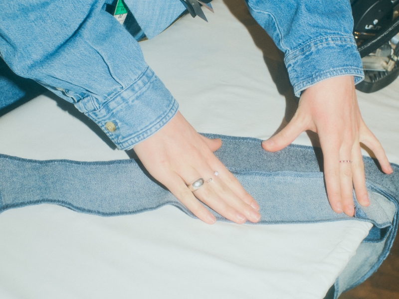 Denim in the making