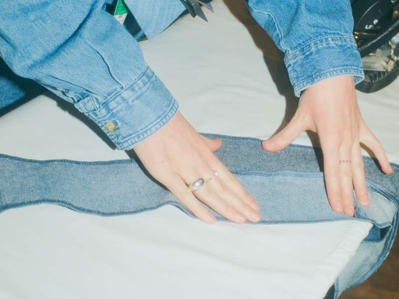 Denim in the making