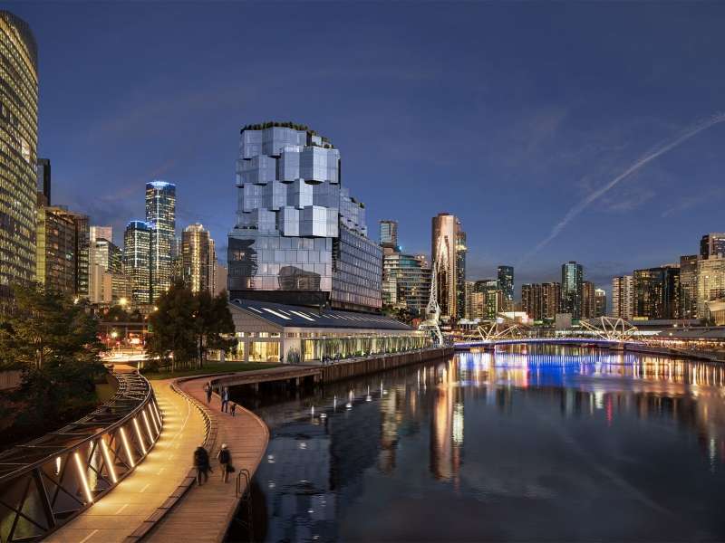 Cityscape at night