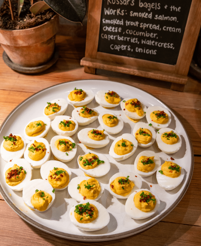 Devilled eggs