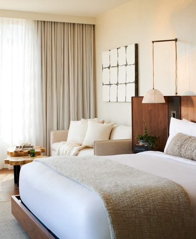 View of space needle room