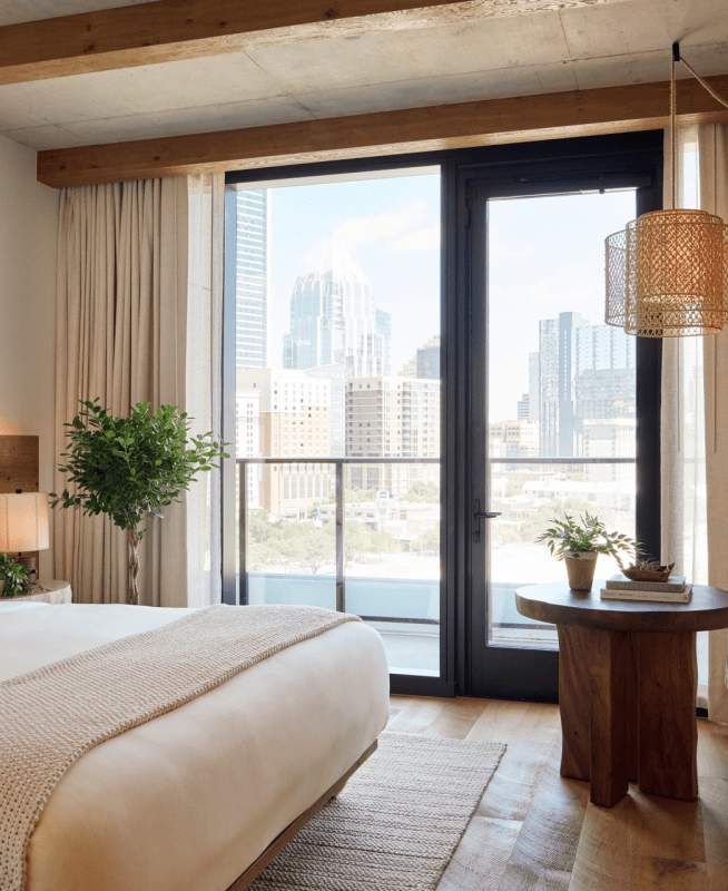 City King Balcony Bedroom