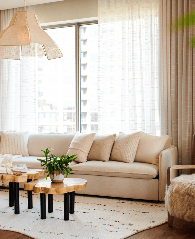 Lounge area in Alder House