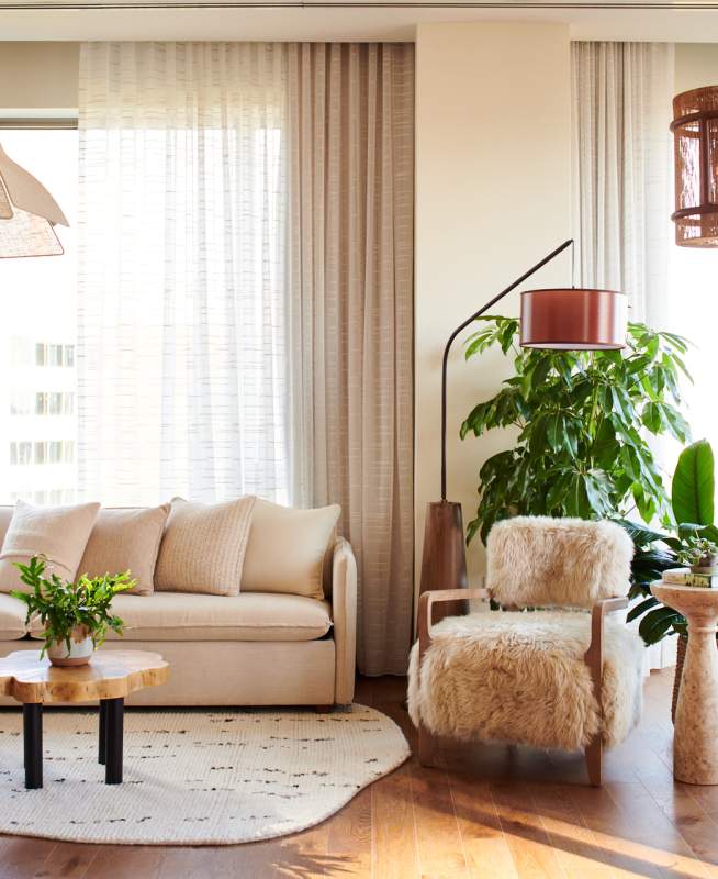 Living Room in Alder House