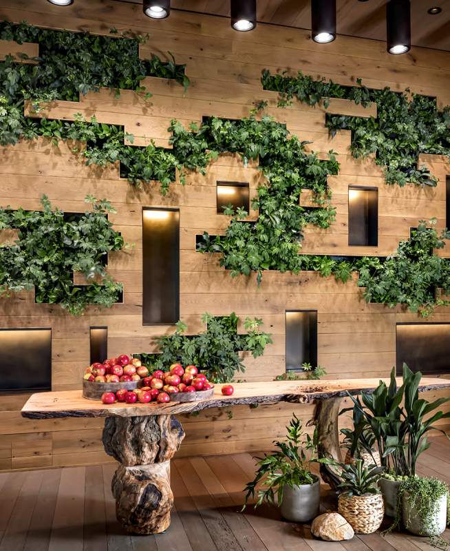 Hall d'entrée de l'hôtel 