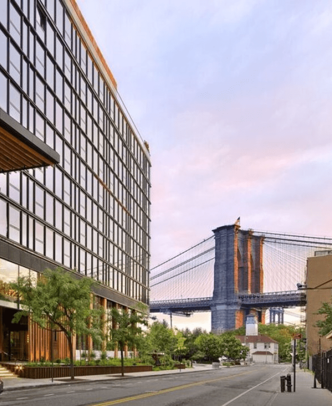 Entry to 1 Hotels Brooklynn Bridge