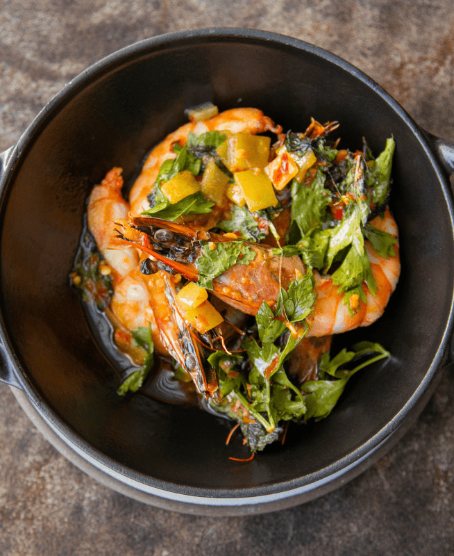 Grilled Kauaʻi Shrimp at 1 Kitchen