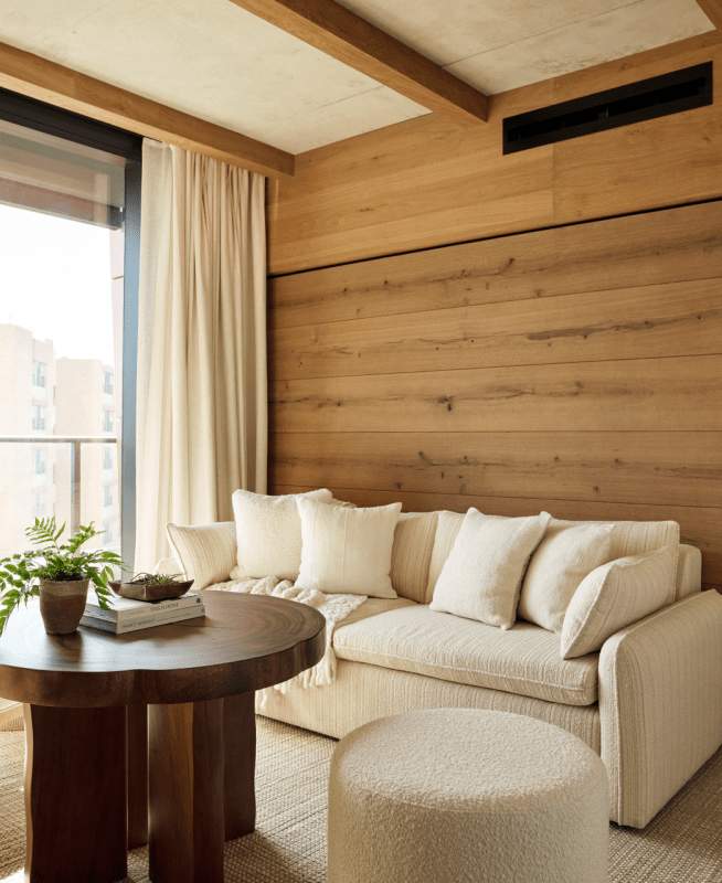 Lake One Bedroom Suite Balcony Living Room 