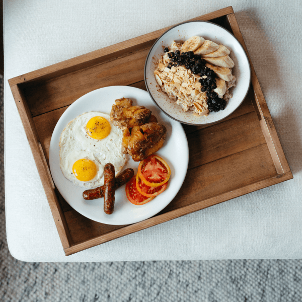 Breakfast on Tray