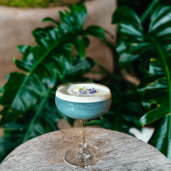 blue cocktail