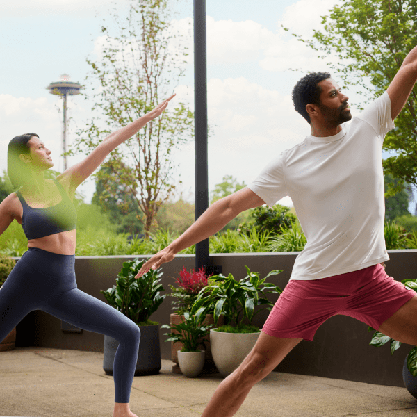 Outdoor yoga