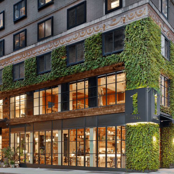 Facade of 1 Hotel Central Park