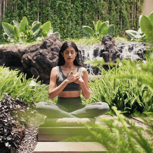 postura de meditação